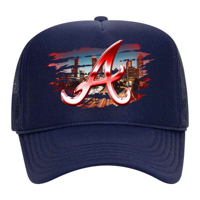 "ATL" Foam Trucker - Navy