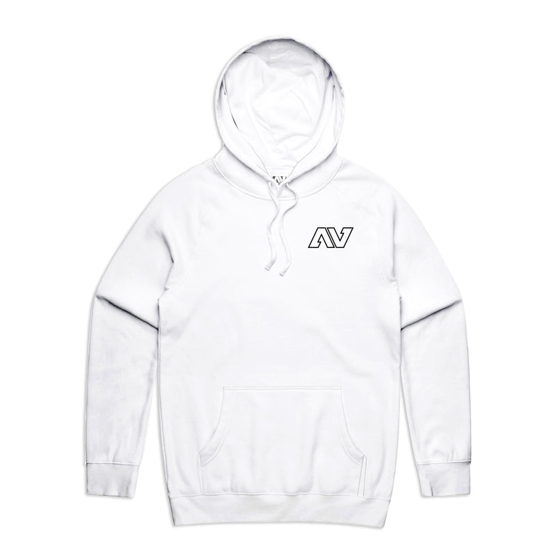 AV - "ESSENTIAL" HOODIE - WHITE