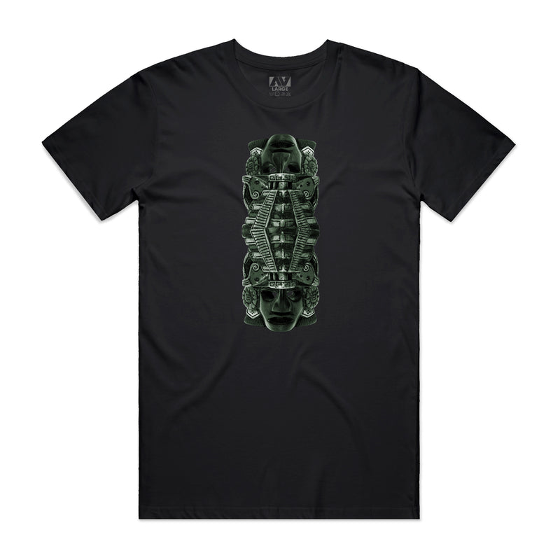 AV - "TOTEM" TEE - BLACK